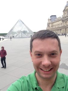 adam at the louvre